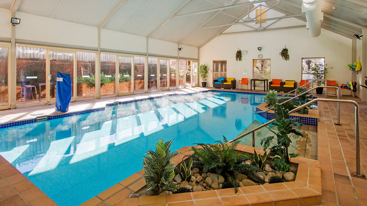 Indoor heated pool